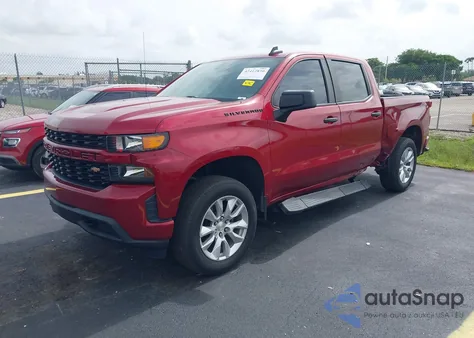 2020 Chevrolet Silverado 2Wd Short Bed Custom from USA, damaged, VIN 1GCPWBEH9LZ302183